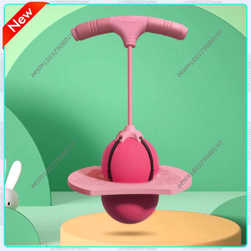 Kids Outdoor Jumping Toys - Bounce Jump Trick Board with Handle