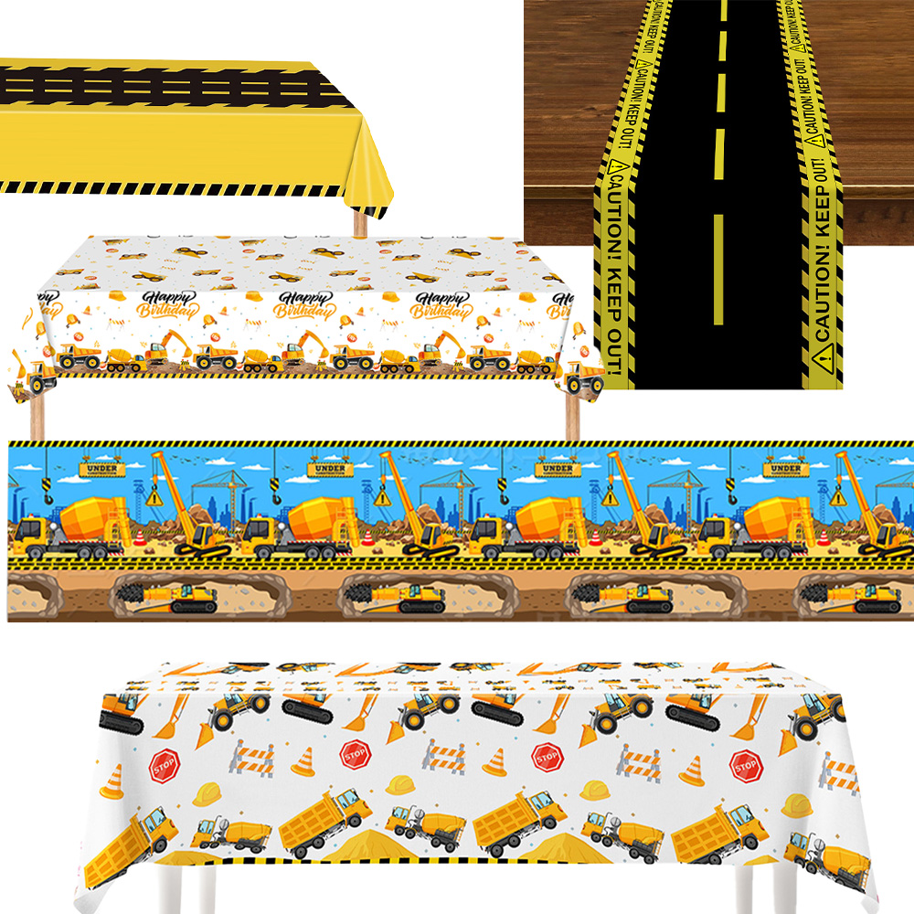 Kids Outdoor Digger - Construction Vehicle Party Decor Construction Excavator