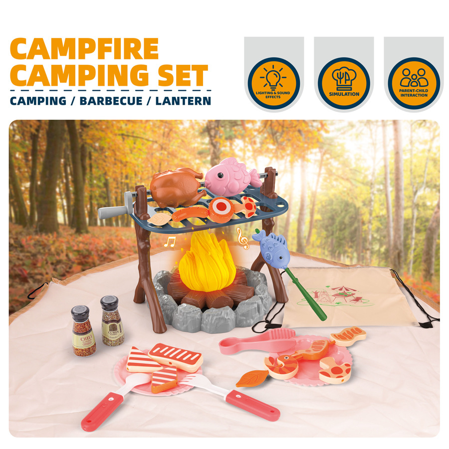 Kids Outdoor House - Kids Camping Tent Set Baby Playground