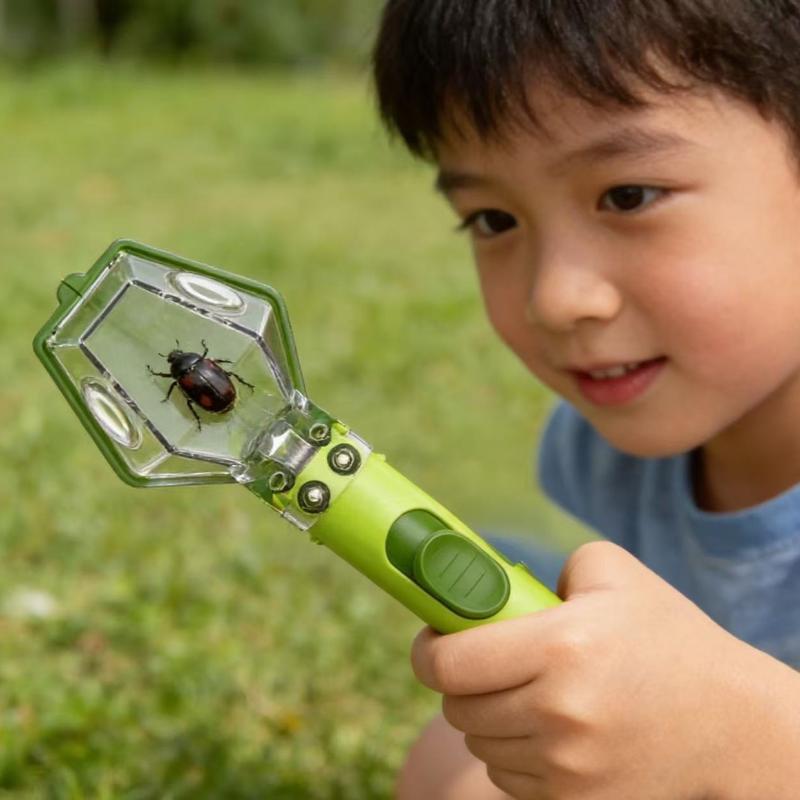 Kids Outdoor Toy Storage - Kids Viewer Magnifier Bug Catcher Viewer