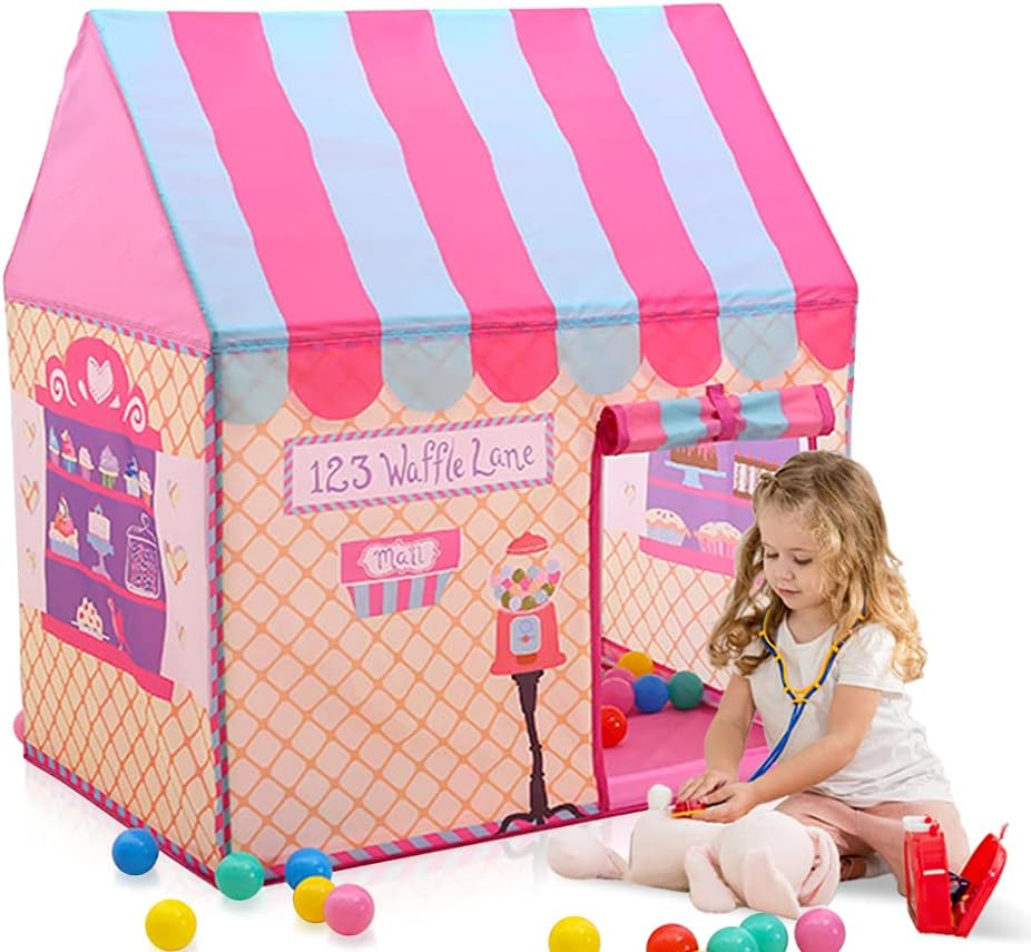 Kids Outdoor Grill - Boys Girls Toys Children Indoor Playhouse
