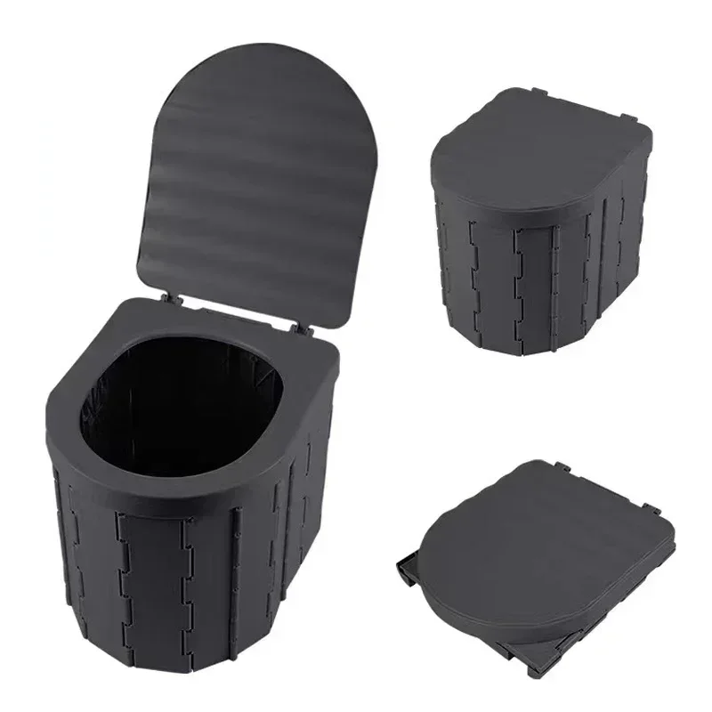 Kids Outdoor Wagon - Portable Car Toilet Folding Toilet Travel