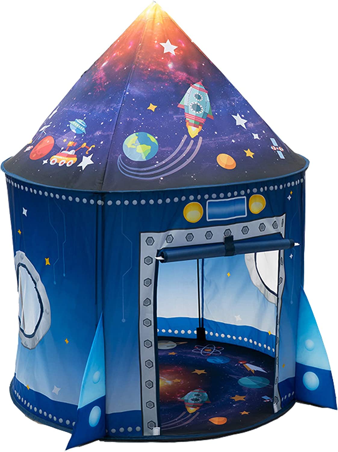 Kids Outdoor Grill - Rocket Ship Kids Tent Pop Up
