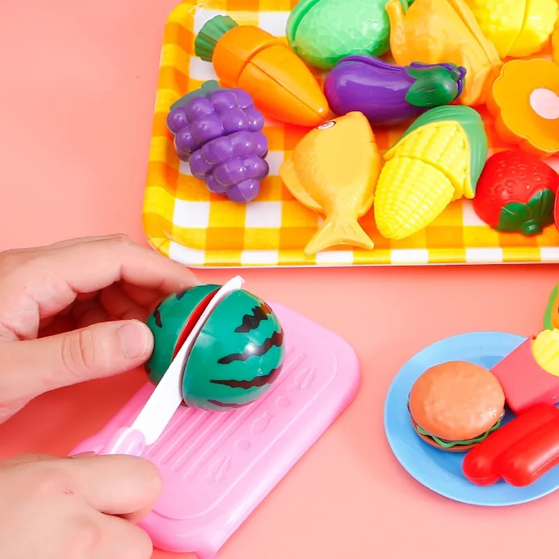 Children Play House Toy Fruits - Kids Outdoor Kitchen Set 评论和价格