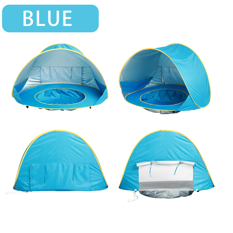 Baby Beach Tent Portable Shade - Kids Outdoor House Accessories 评论和价格