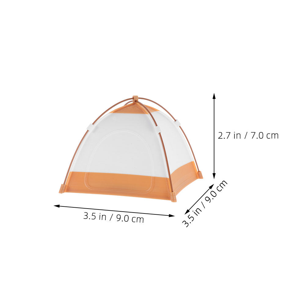 Miniature Dollhouse Camping Te - Kids Outdoor House Accessories 评论和价格