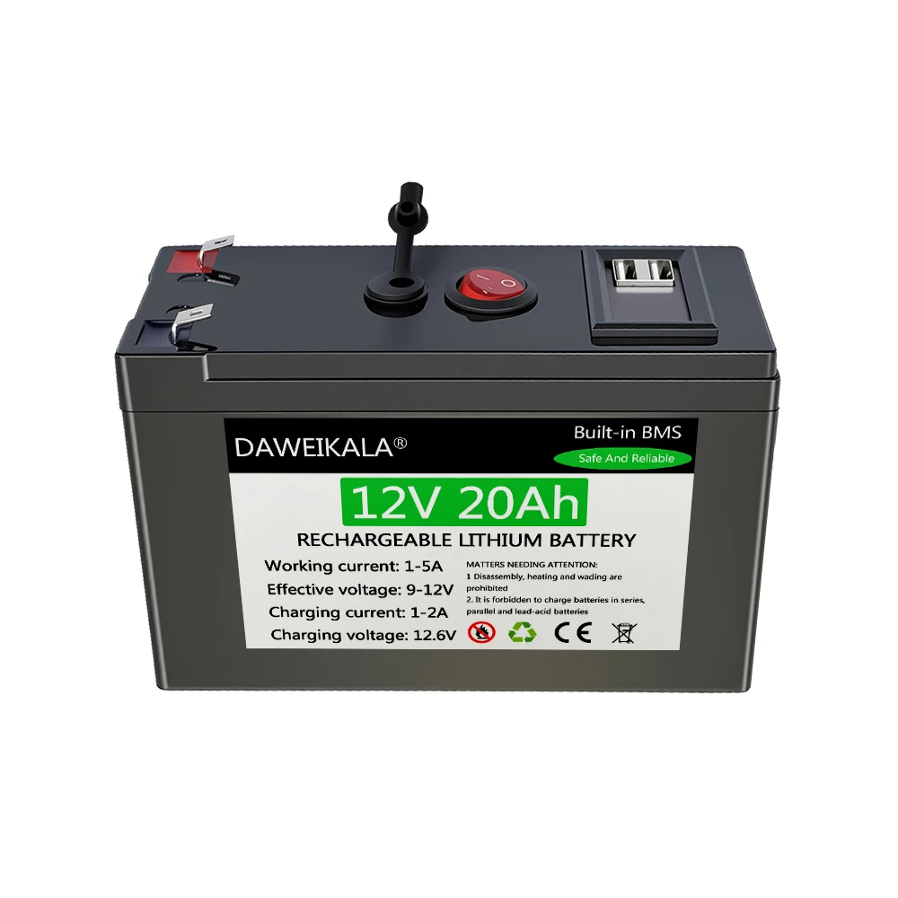 12V 20Ah Rechargeable lithium  - Kids Outdoor Instruments 评论和价格