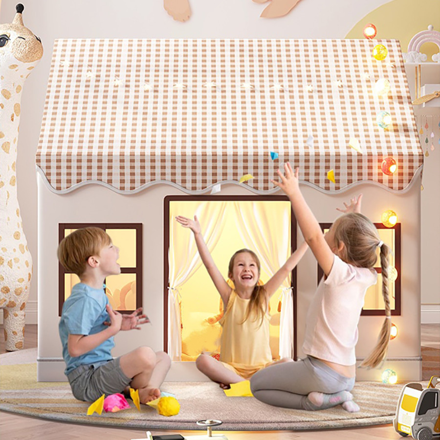 Kids Tent Playhouse Foldable C - Kids Outdoor Grill 评论和价格