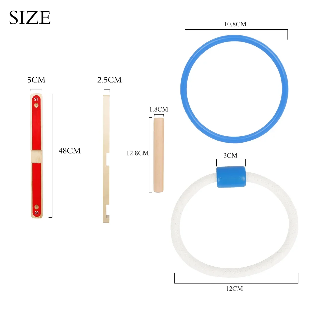 IRIN Orff Outdoor Game Hoop Ri - Kids Outdoor Instruments 评论和价格