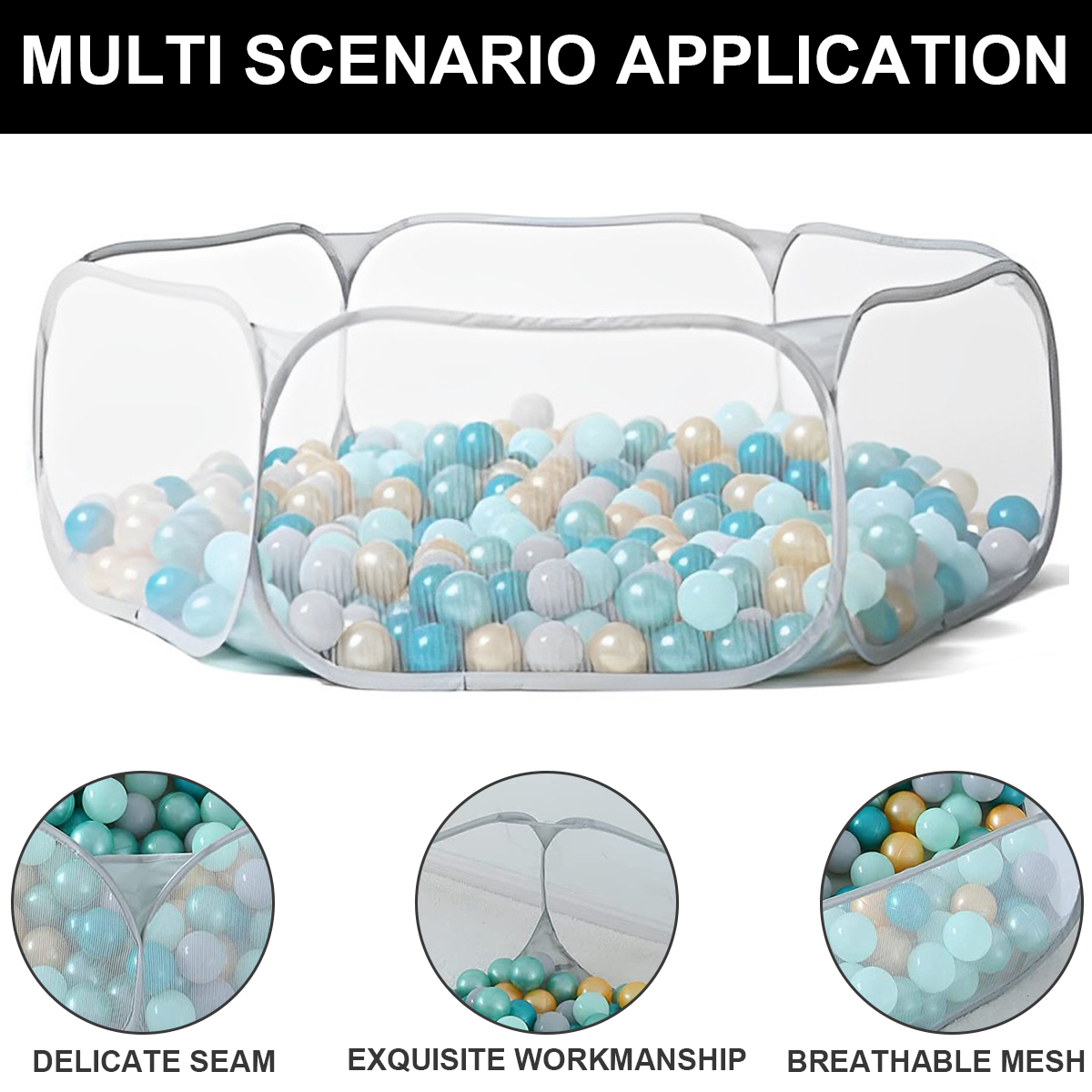 Baby Ocean Ball Pool Cute Chil - Kids Outdoor House Accessories 评论和价格