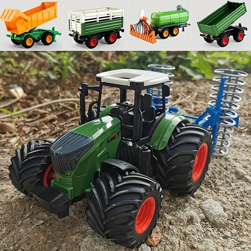 1:24 Inertial Farm Tractor wit - Kids Outdoor Entertainment 评论和价格