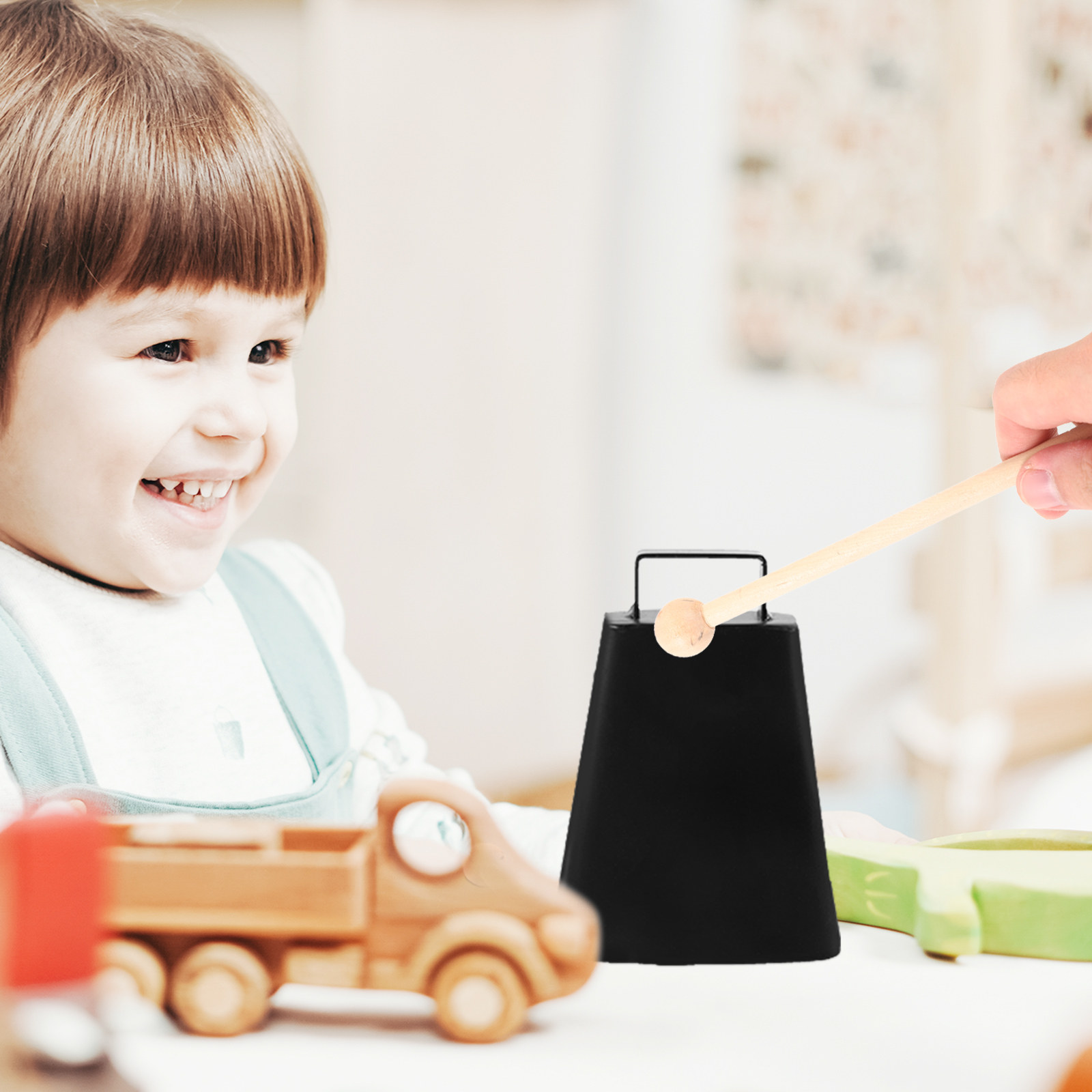 Metal Cowbell Percussion Instr - Kids Outdoor Instruments 评论和价格