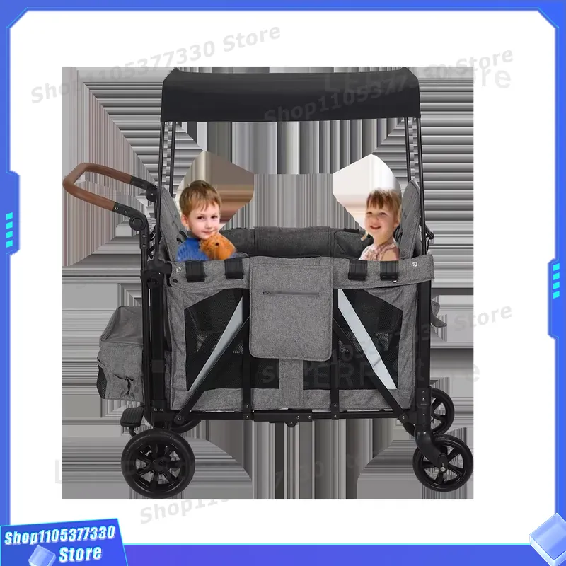 Foldable Kids Beach Wagon with - Kids Outdoor Wagon 评论和价格