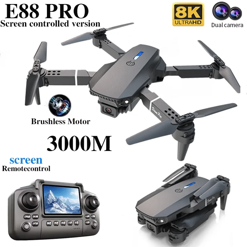 Professional E88 PRO Drone wit - Kids Outdoor Entertainment 评论和价格