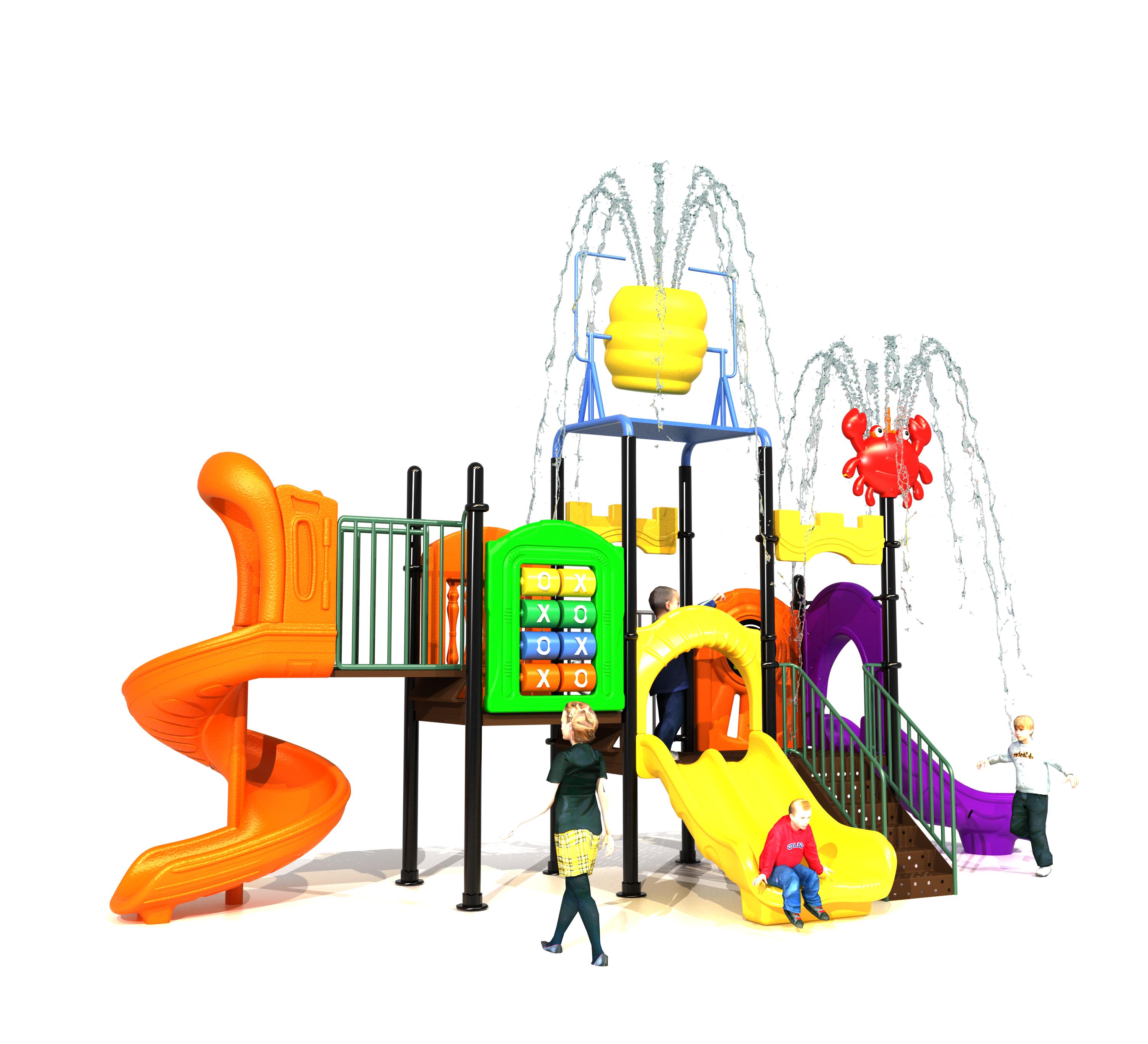High Quality Outdoor Playgroun - Kids Outdoor Slide Set 评论和价格