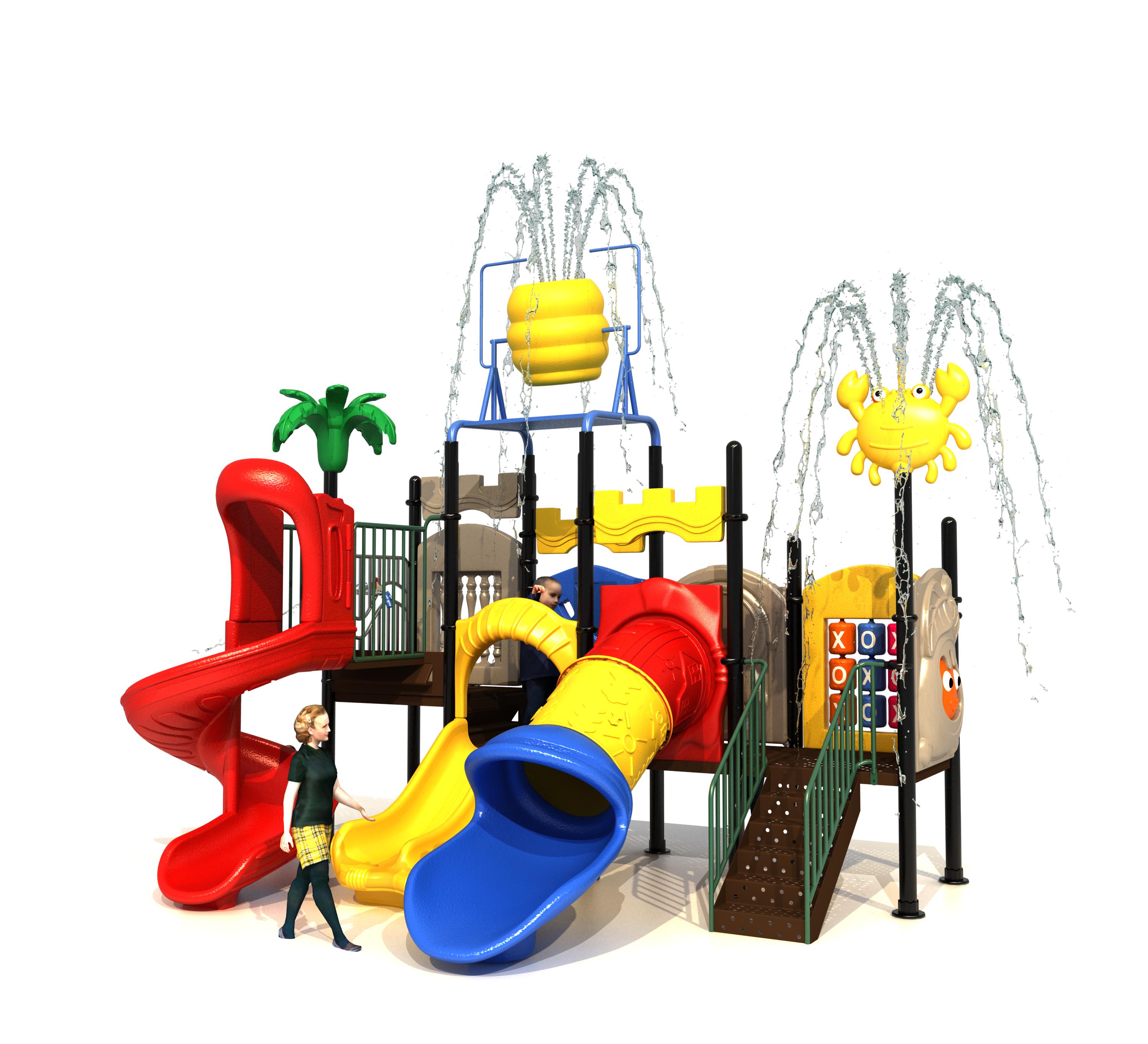 High Quality Outdoor Playgroun - Kids Outdoor Slide Set 评论和价格