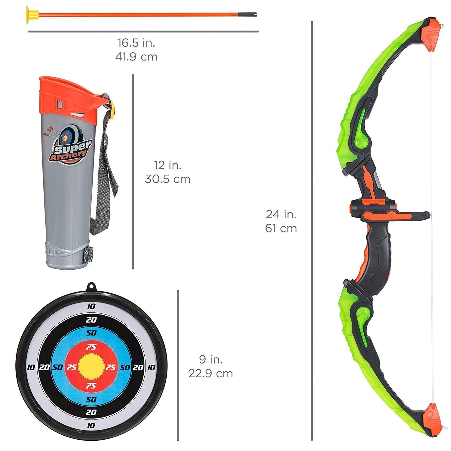 Kids Bow and Arrow Set Shootin - Kids Outdoor Archery Set 评论和价格