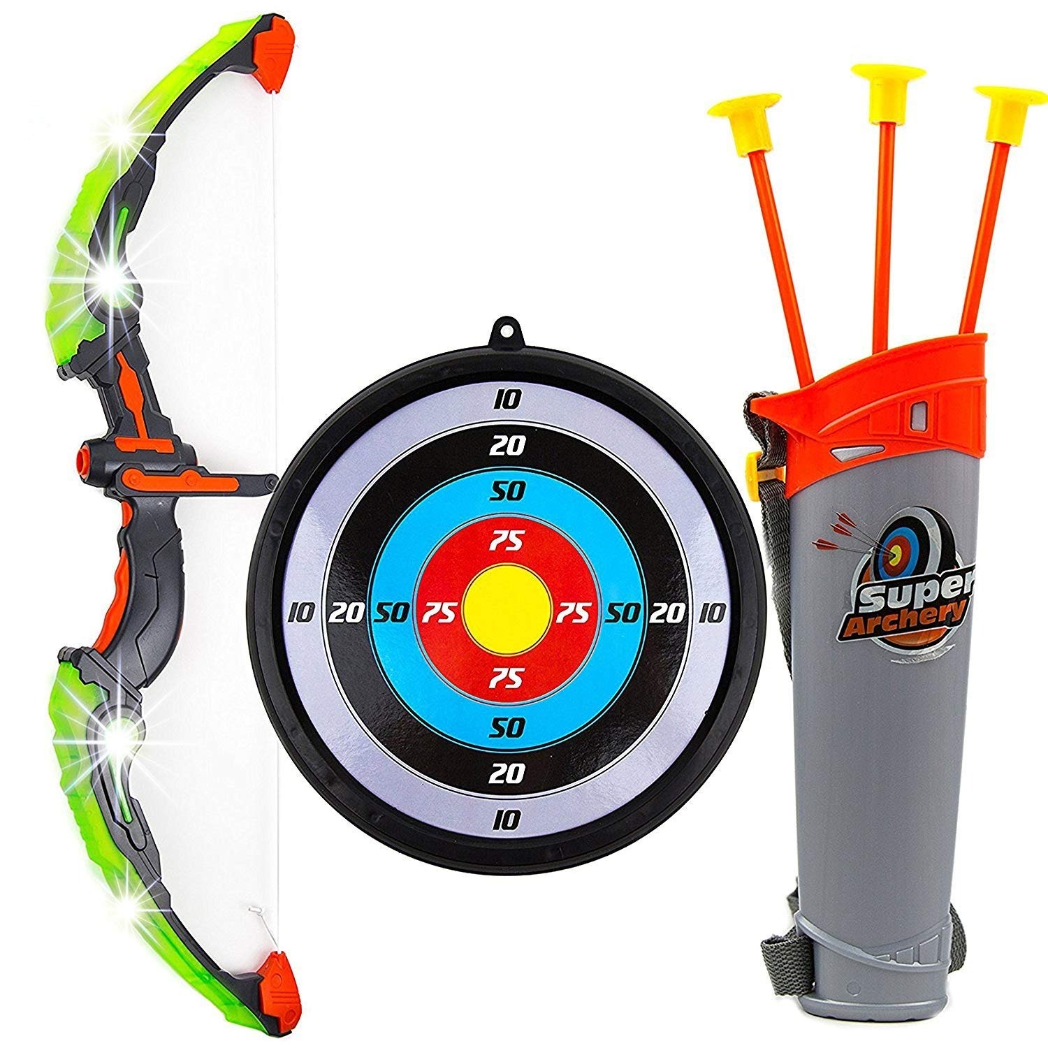 Kids Bow and Arrow Set Shootin - Kids Outdoor Archery Set 评论和价格