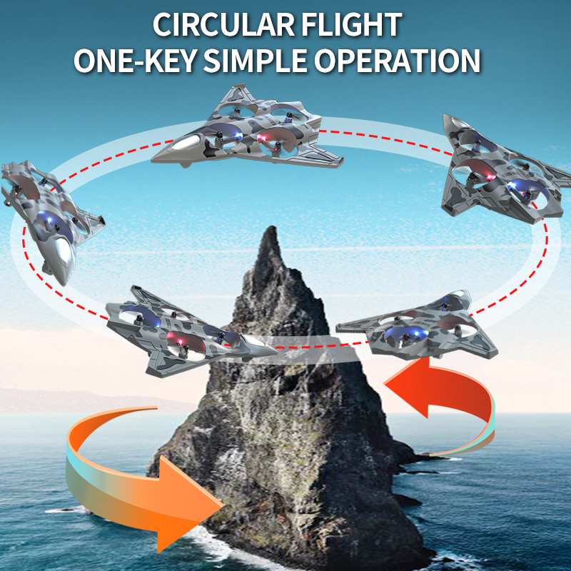 K800 MAX RC Plane Fighter Flip - Kids Outdoor Toy Storage 评论和价格
