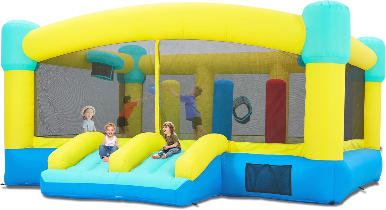 Big Bounce House,15 x 14.8 FT  - Kids Outdoor House 评论和价格