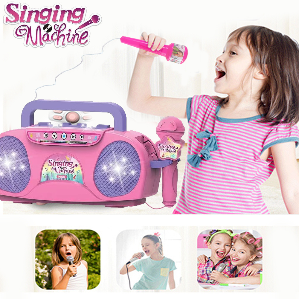 Kids Microphone Karaoke Machin - Kids Outdoor Instruments 评论和价格