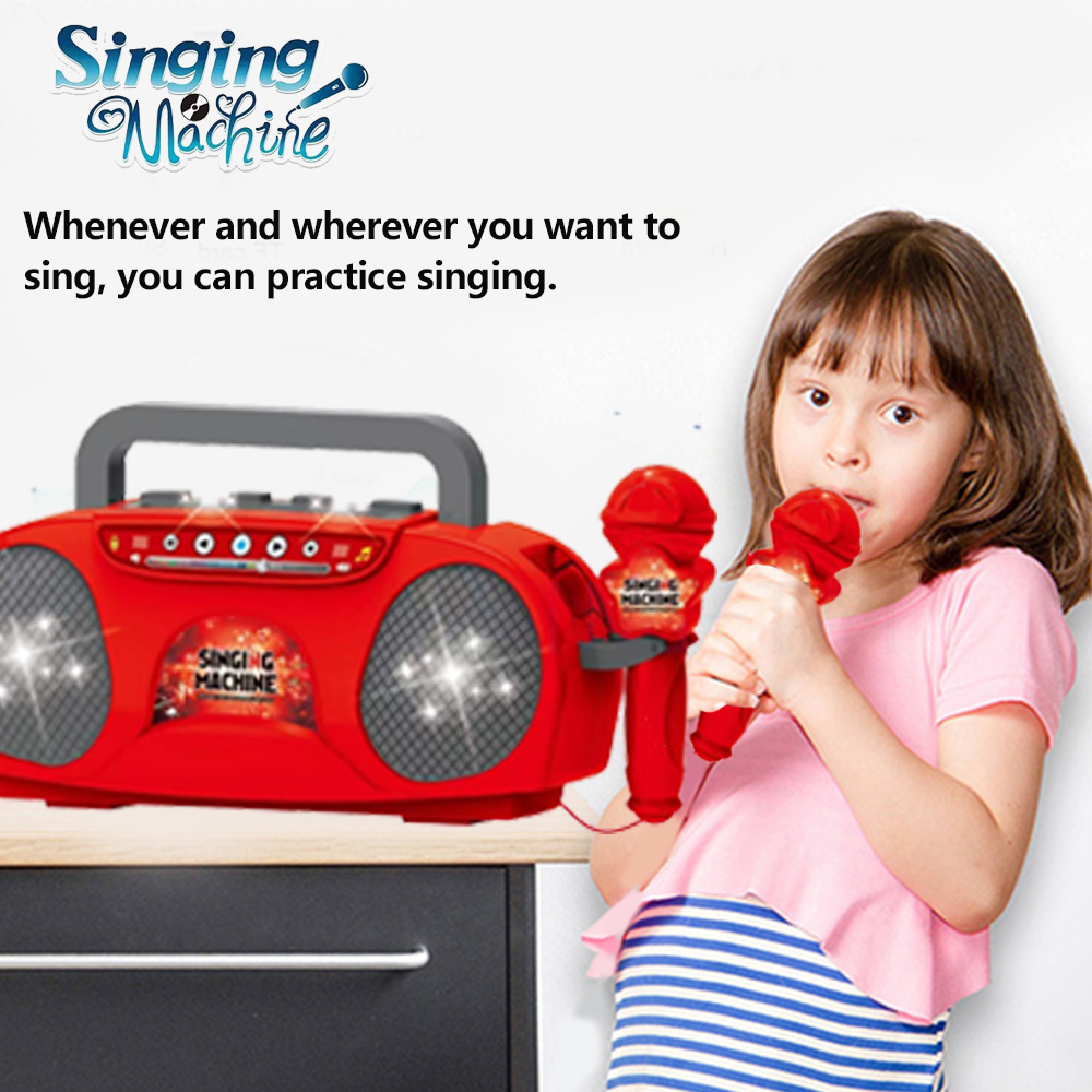 Kids Microphone Karaoke Machin - Kids Outdoor Instruments 评论和价格