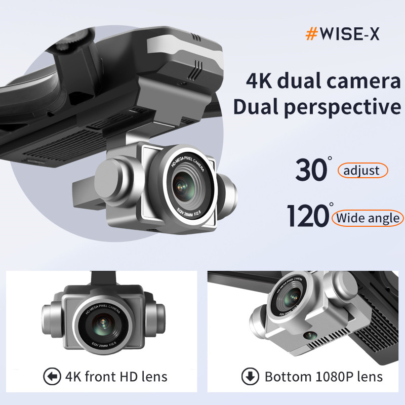 4DRC V14 Drone 4K HD Dual Came - Kids Outdoor Toy Storage 评论和价格