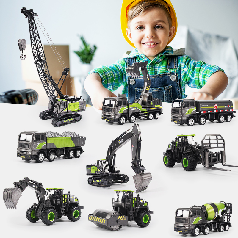 1/50 Diecast Alloy Inertia Eng - Kids Outdoor Digger 评论和价格