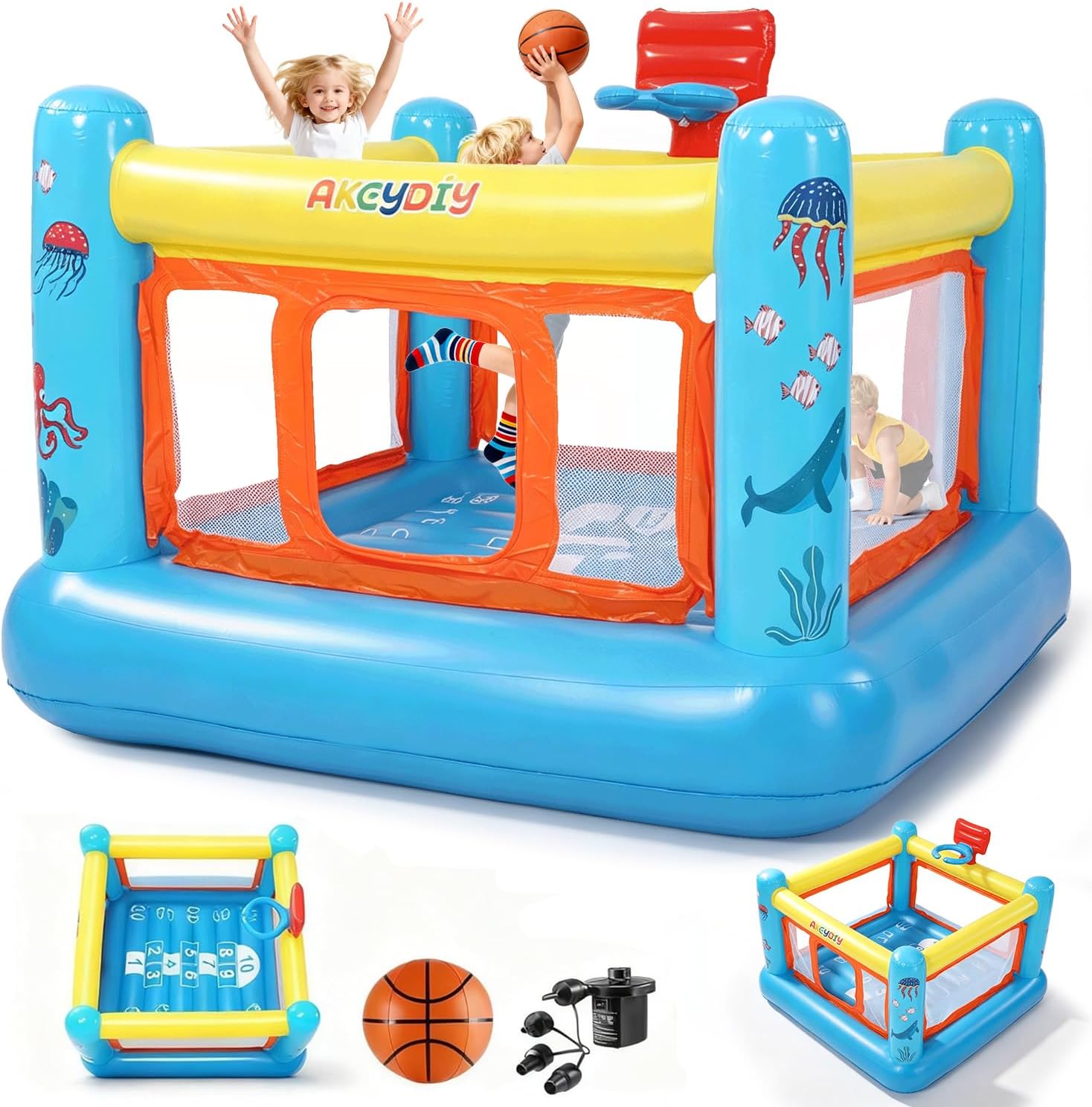 Bounce House, PVC Inflatable B - Kids Outdoor House 评论和价格