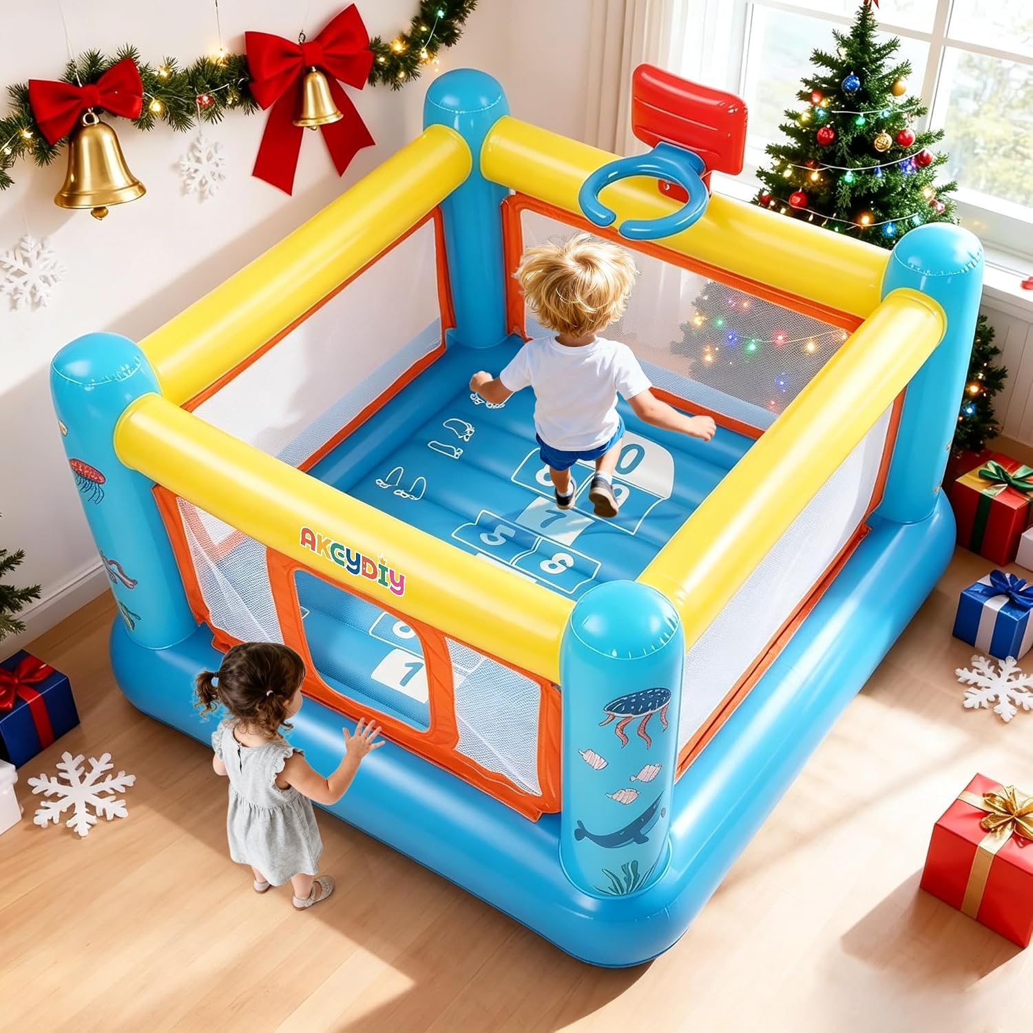 Bounce House, PVC Inflatable B - Kids Outdoor House 评论和价格