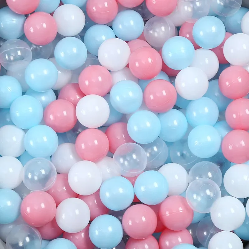 50Pcs 55MM Baby Plastic Balls  - Kids Outdoor House Accessories 评论和价格