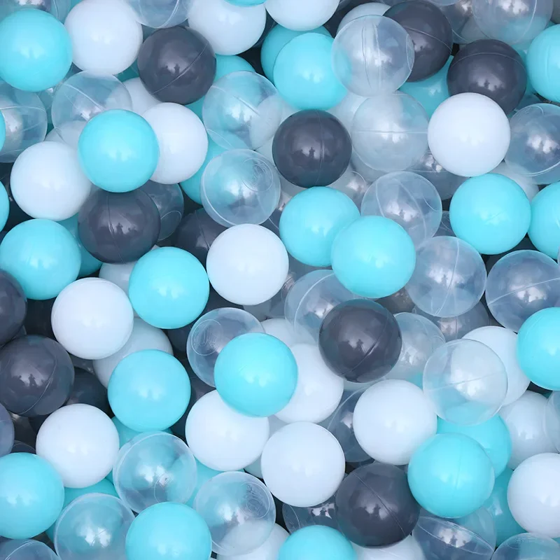 50Pcs 55MM Baby Plastic Balls  - Kids Outdoor House Accessories 评论和价格