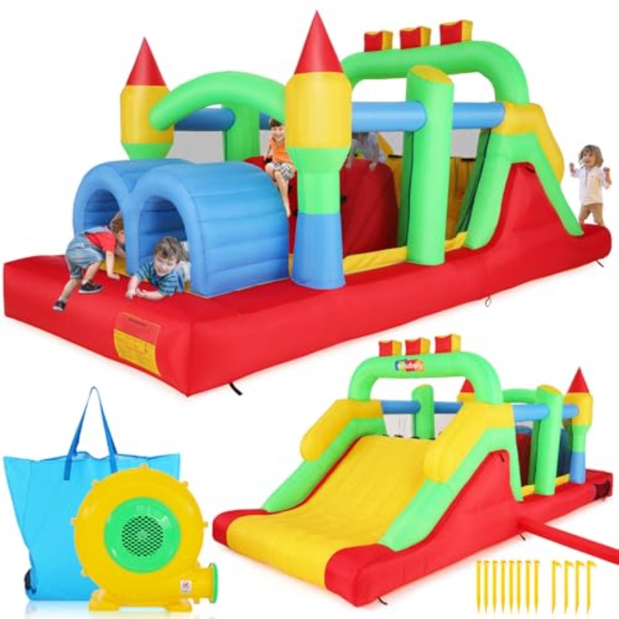 Backyard outdoor inflatable bo - Kids Outdoor House 评论和价格