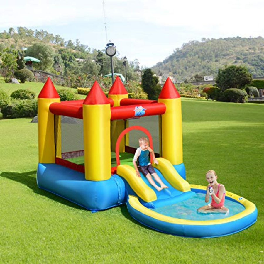 Outdoor backyard inflatable bo - Kids Outdoor House 评论和价格