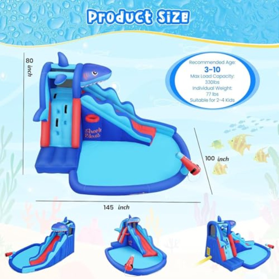 Outdoor/Indoor inflatable wate - Kids Outdoor House 评论和价格