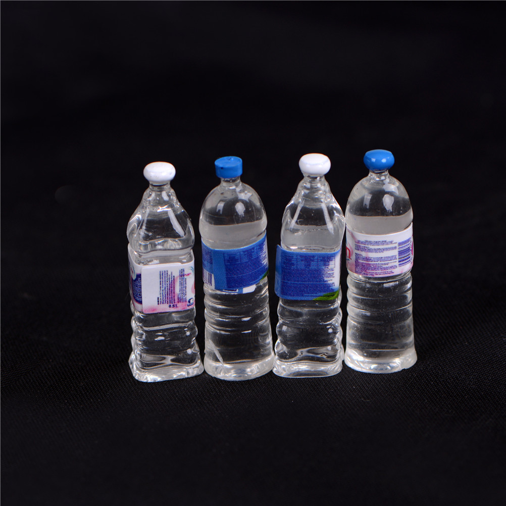4 PCS mini Mineral water bottl - Kids Outdoor Kitchen Set 评论和价格