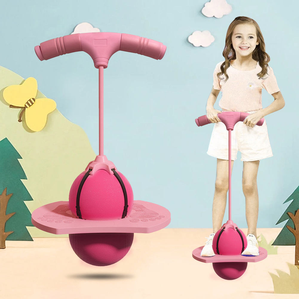 Bounce Jump Trick Board with H - Kids Outdoor Jumping Toys 评论和价格