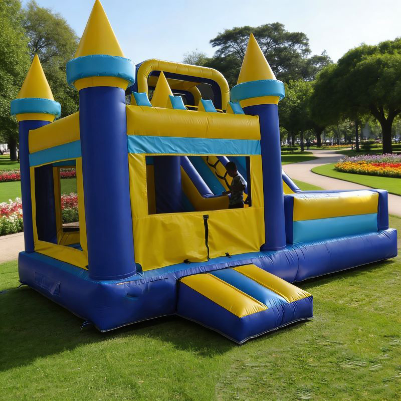 Inflatable Bounce House with G - Kids Outdoor Jumping Toys 评论和价格