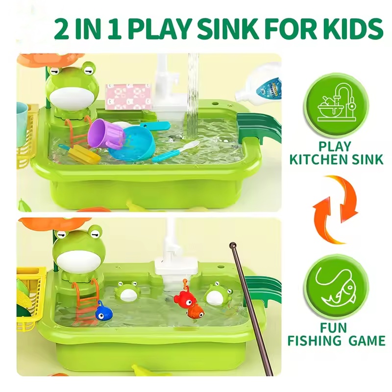 New Kids Kitchen Sink Electric - Kids Outdoor Kitchen Set 评论和价格