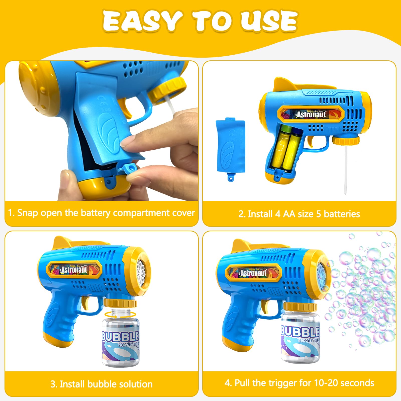 Bubble Gun, Automatic Bubble M - Kids Outdoor Wagon 评论和价格