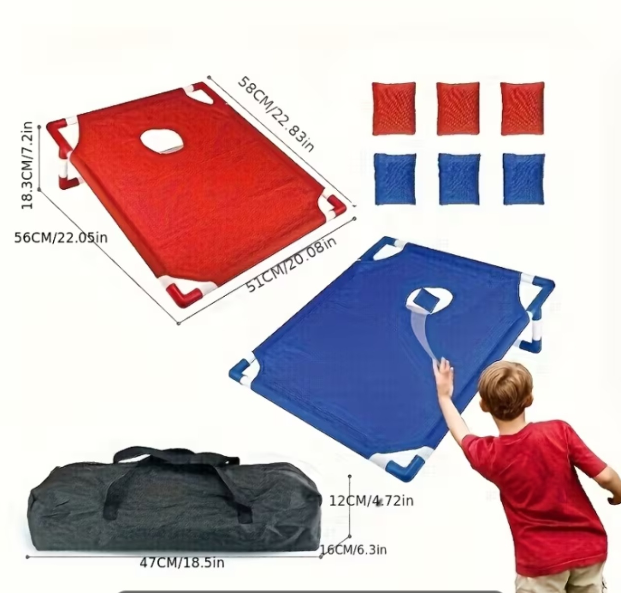 Corn Hole Game Set Includes 2  - Kids Outdoor Wagon 评论和价格
