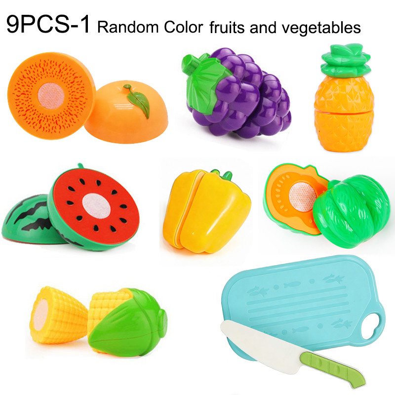 Cutting Fruits Vegetables Play - Kids Outdoor Kitchen Set 评论和价格