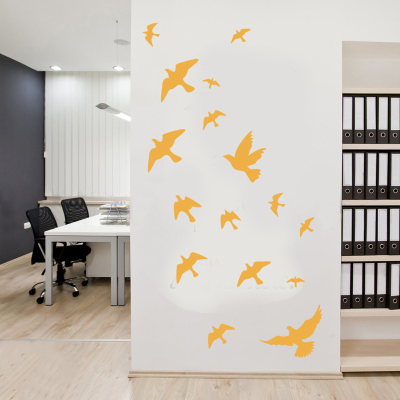 12Pcs/set Bird Wall Stickers H - Kids Outdoor Kitchen Set 评论和价格