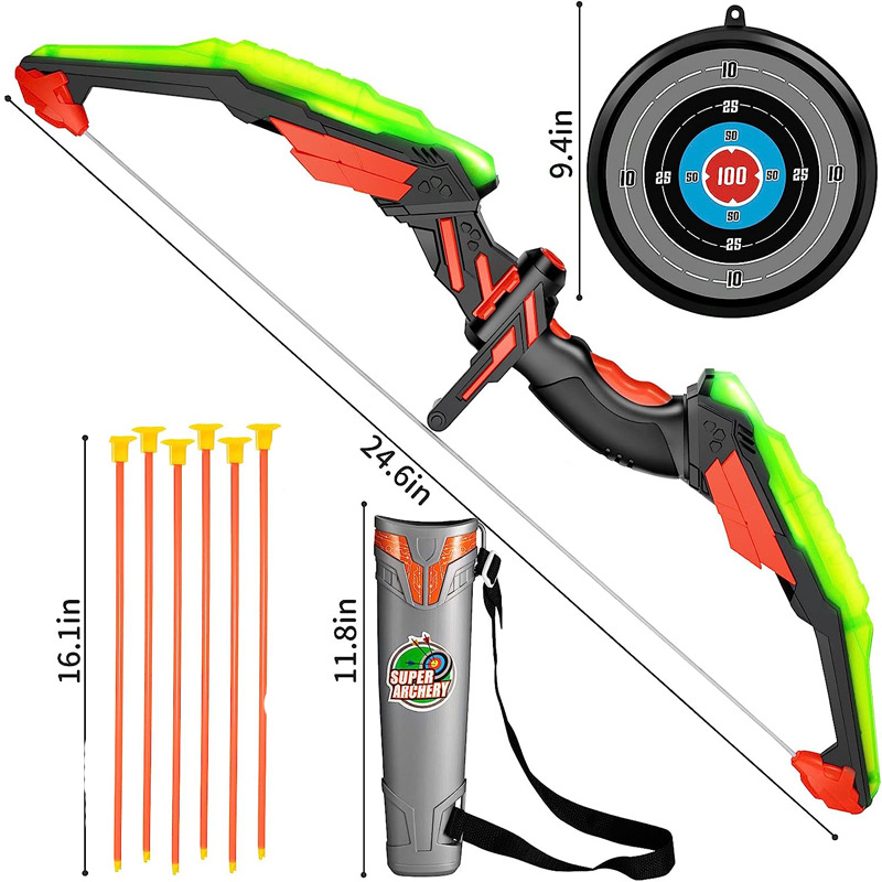 Kids Bow and Arrow Set Arrows  - Kids Outdoor Archery Set 评论和价格
