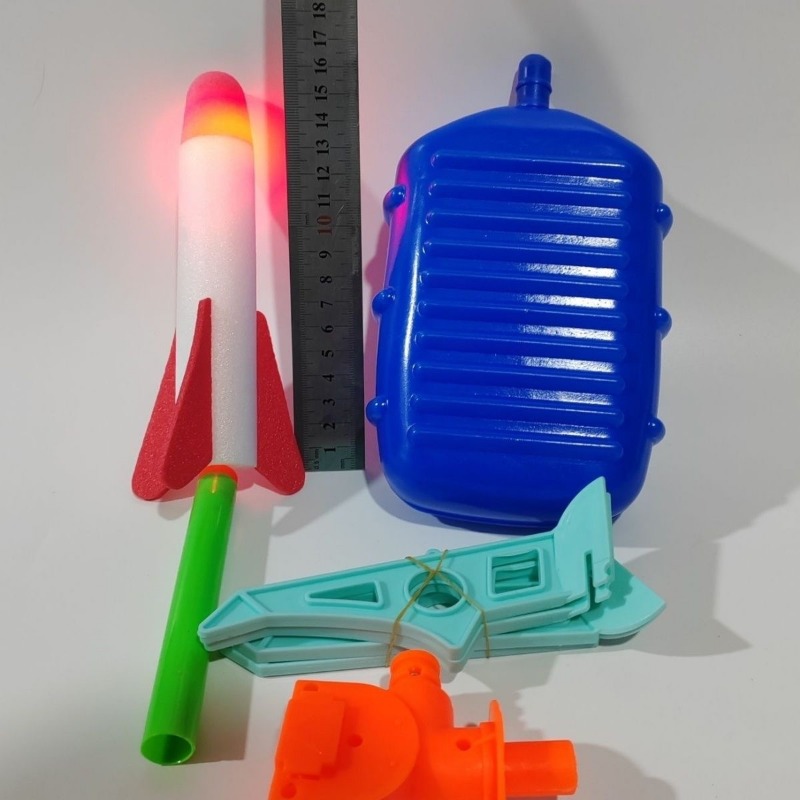 Kid Air Rocket Foot Pump Launc - Kids Outdoor Jumping Toys 评论和价格