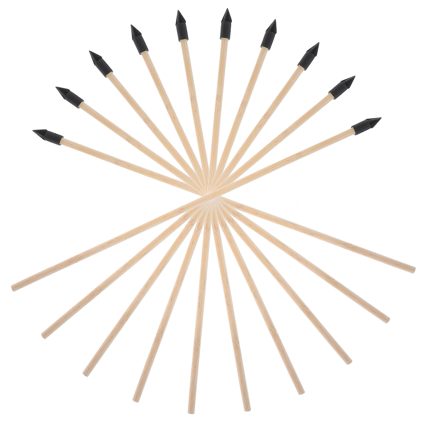 10Pcs Wood Throw Pot Arrows Cr - Kids Outdoor Archery Set 评论和价格