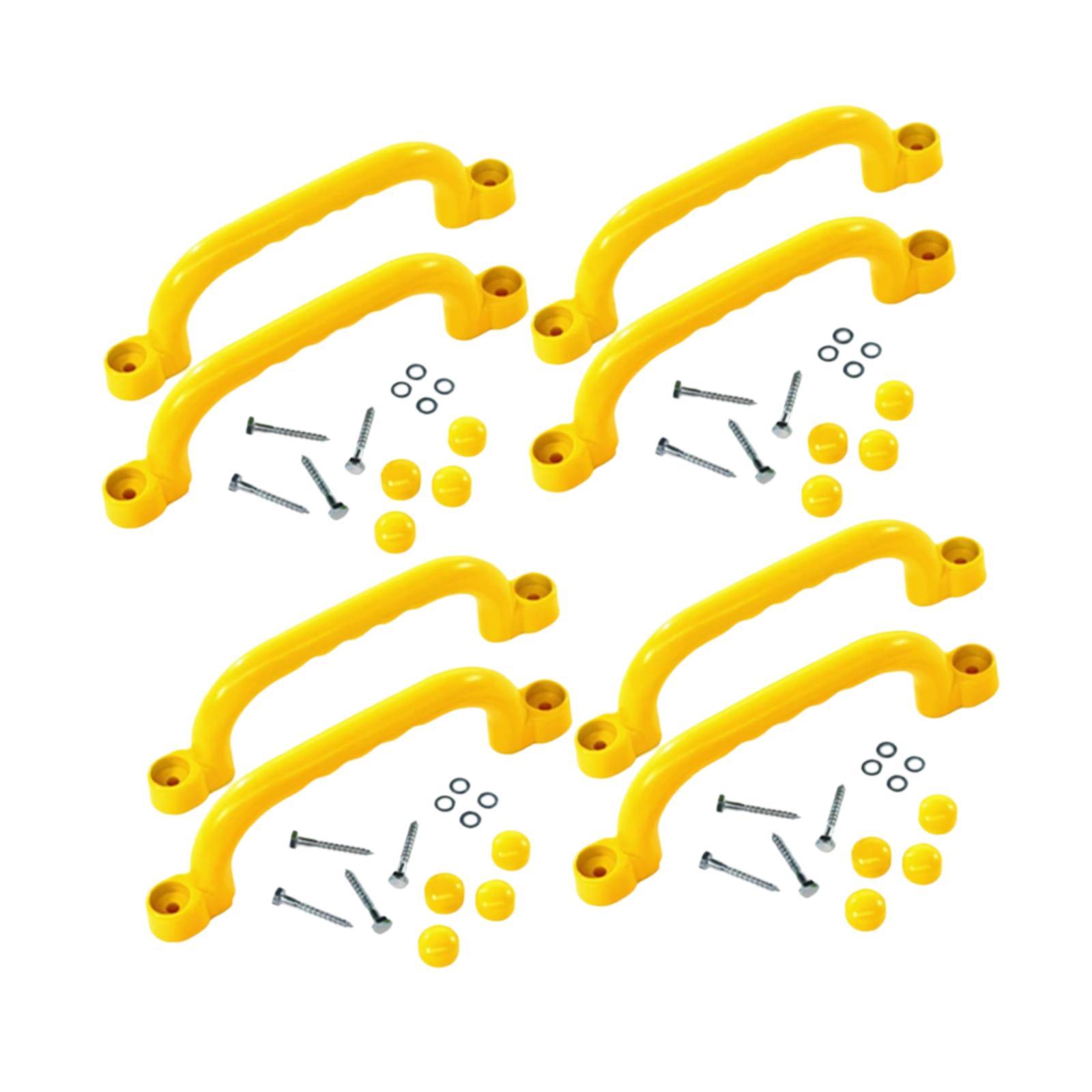 8 Pieces Climbing Handles Outd - Kids Outdoor House Accessories 评论和价格