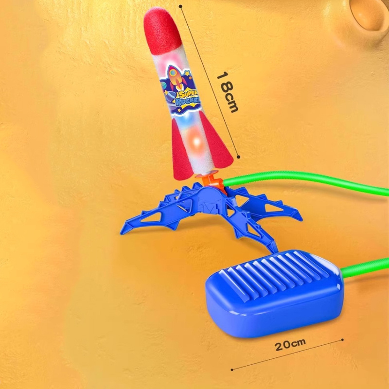 Kids High Flying Rocket Launch - Kids Outdoor Jumping Toys 评论和价格