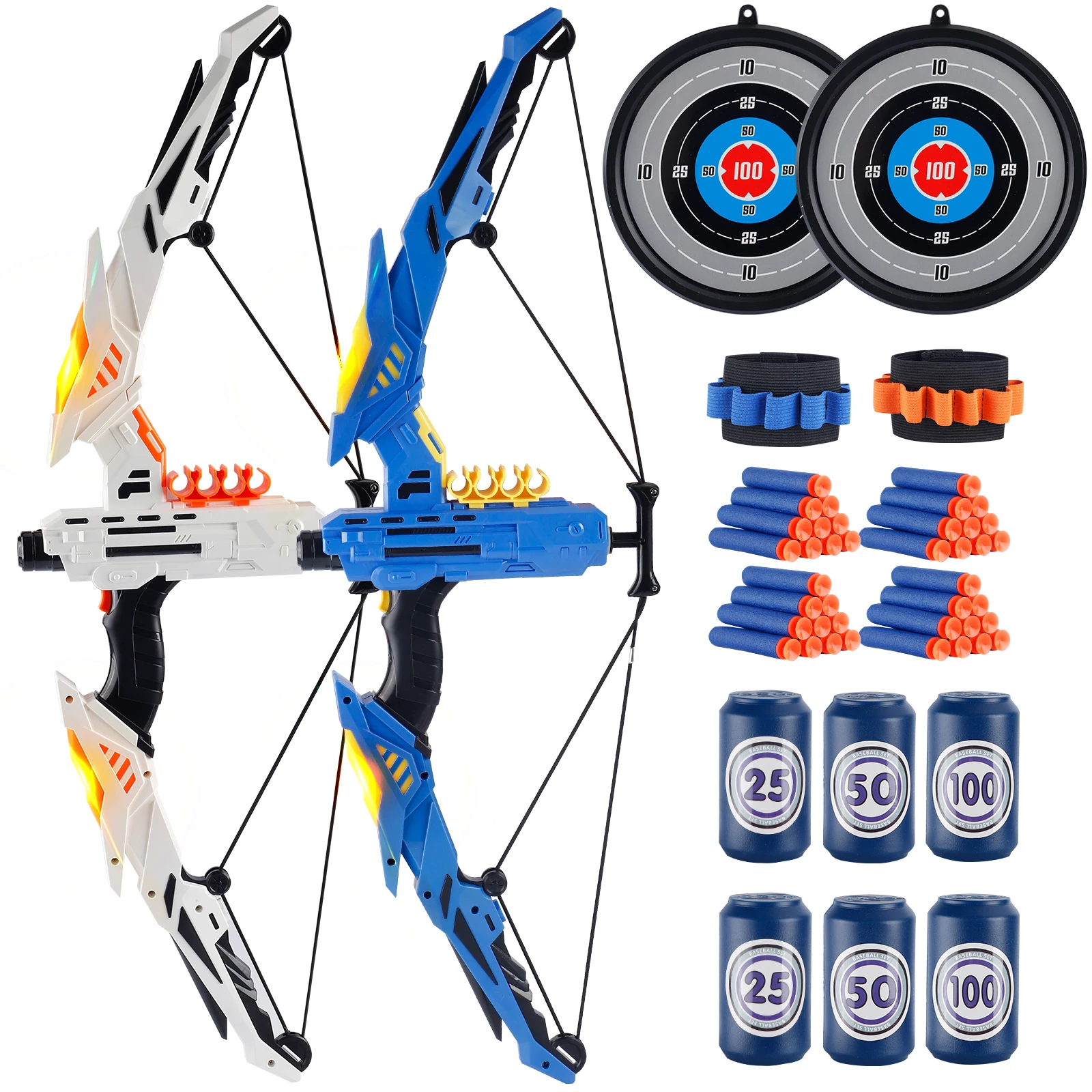Kids Soft Dart Archery Set wit - Kids Outdoor Archery Set 评论和价格