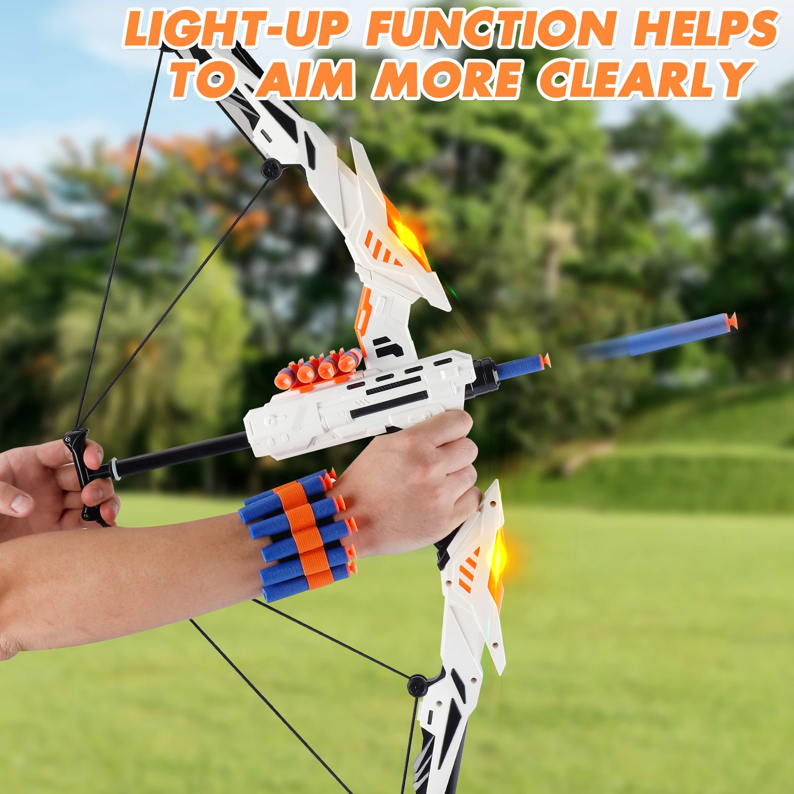 Kids Soft Dart Archery Set wit - Kids Outdoor Archery Set 评论和价格